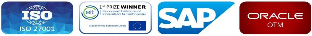 ISO 27001, EIT 1st Prize Winner, SAP, Oracle OTM